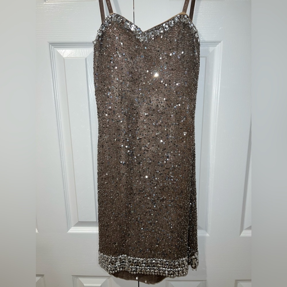 Scala formal sequin dress